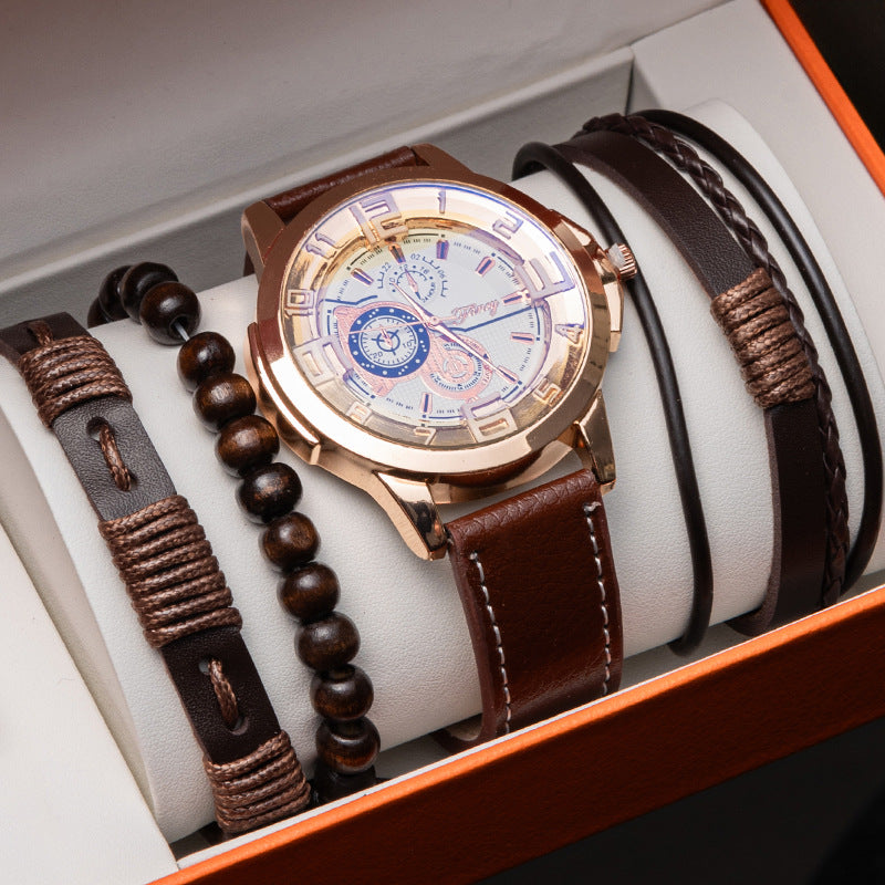 Men's Watch Suit Quartz Bracelet