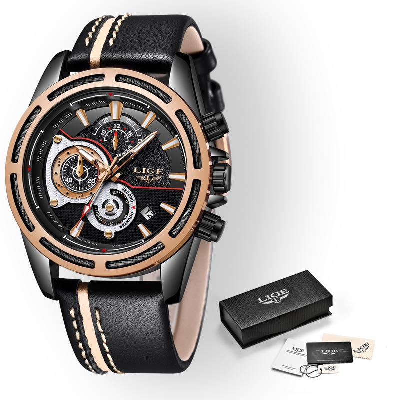 Fashion waterproof quartz watch