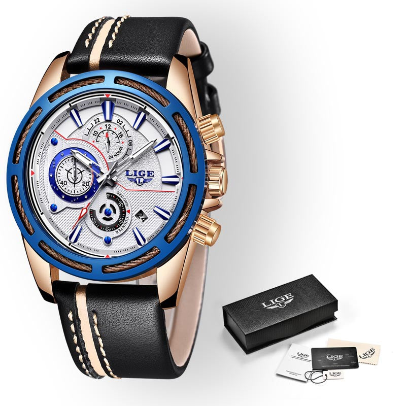 Fashion waterproof quartz watch