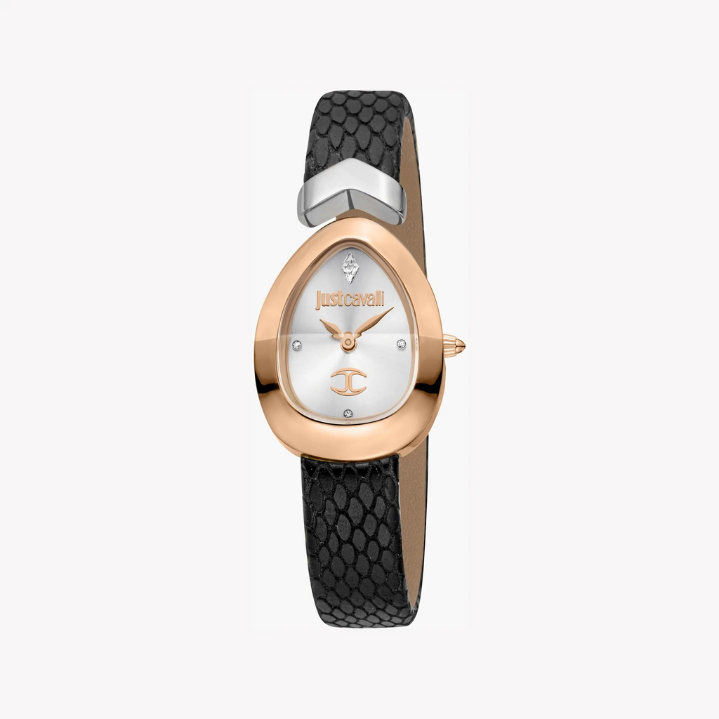 Just Cavalli Women's Rose Gold Watch, Silver Dial | Jc1l321l0065-0