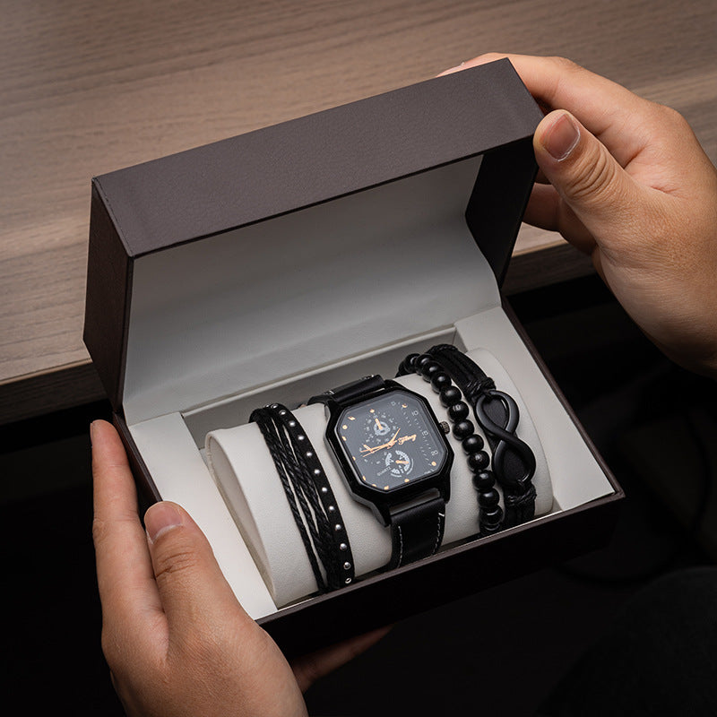 Men's Watch Suit Quartz Bracelet