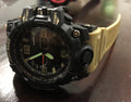 Dual display multi-function electronic watch
