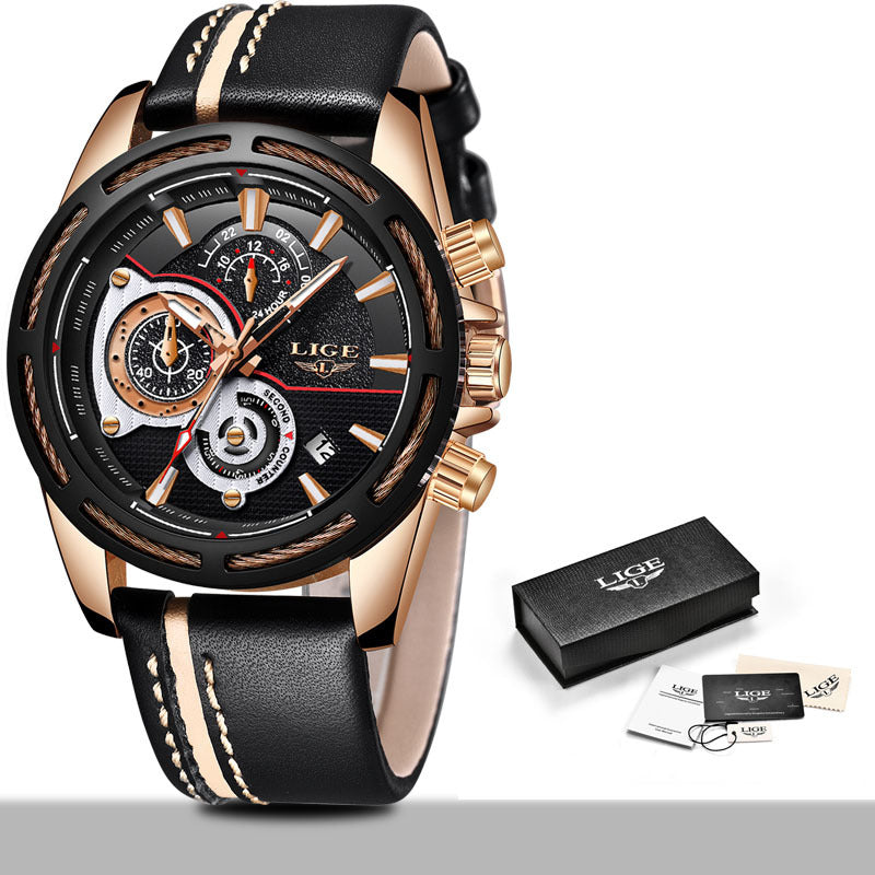 Fashion waterproof quartz watch
