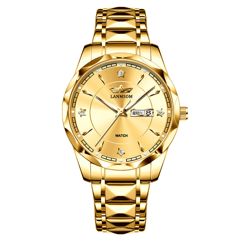 Langsuo Fashion Men's Waterproof Quartz Watch