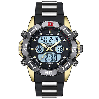 Men's Multifunctional Sports Waterproof Electronic Watch