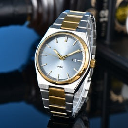 New Simple, Elegant, And Stylish Quartz Mens Watch With Steel Band