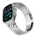 Mens Simple Versatile Stainless Steel Strap For Watch Ultra