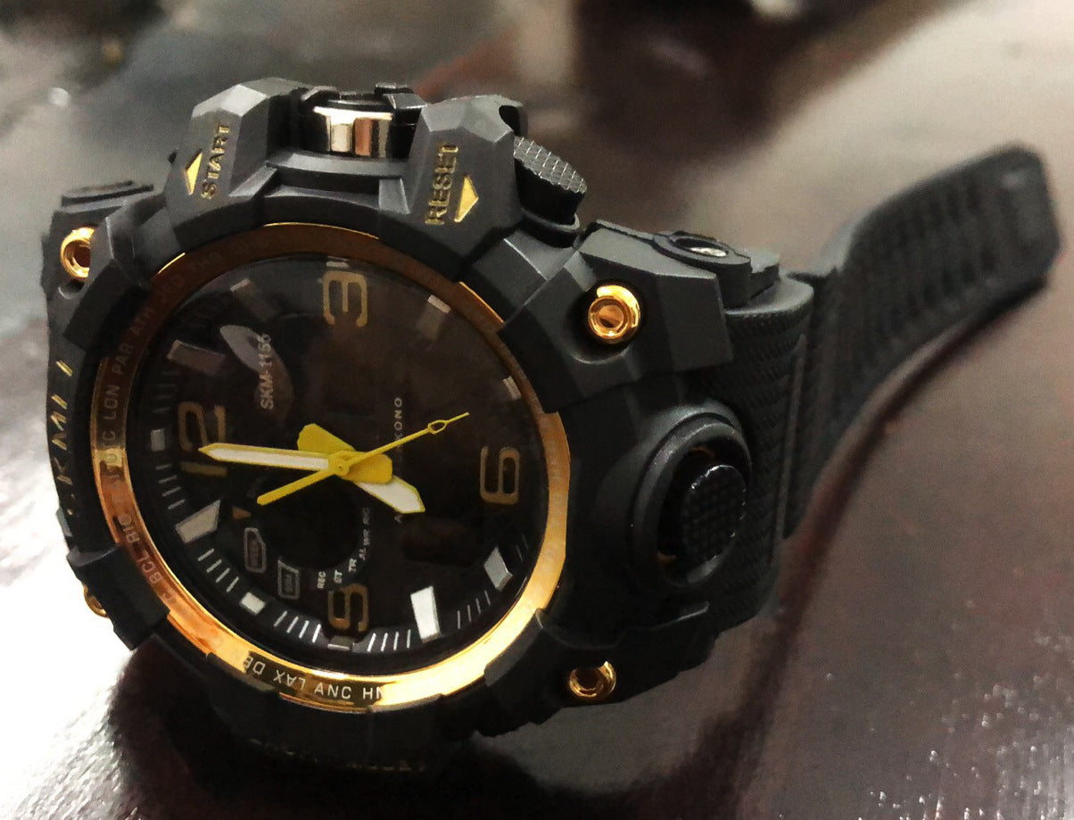 Dual display multi-function electronic watch