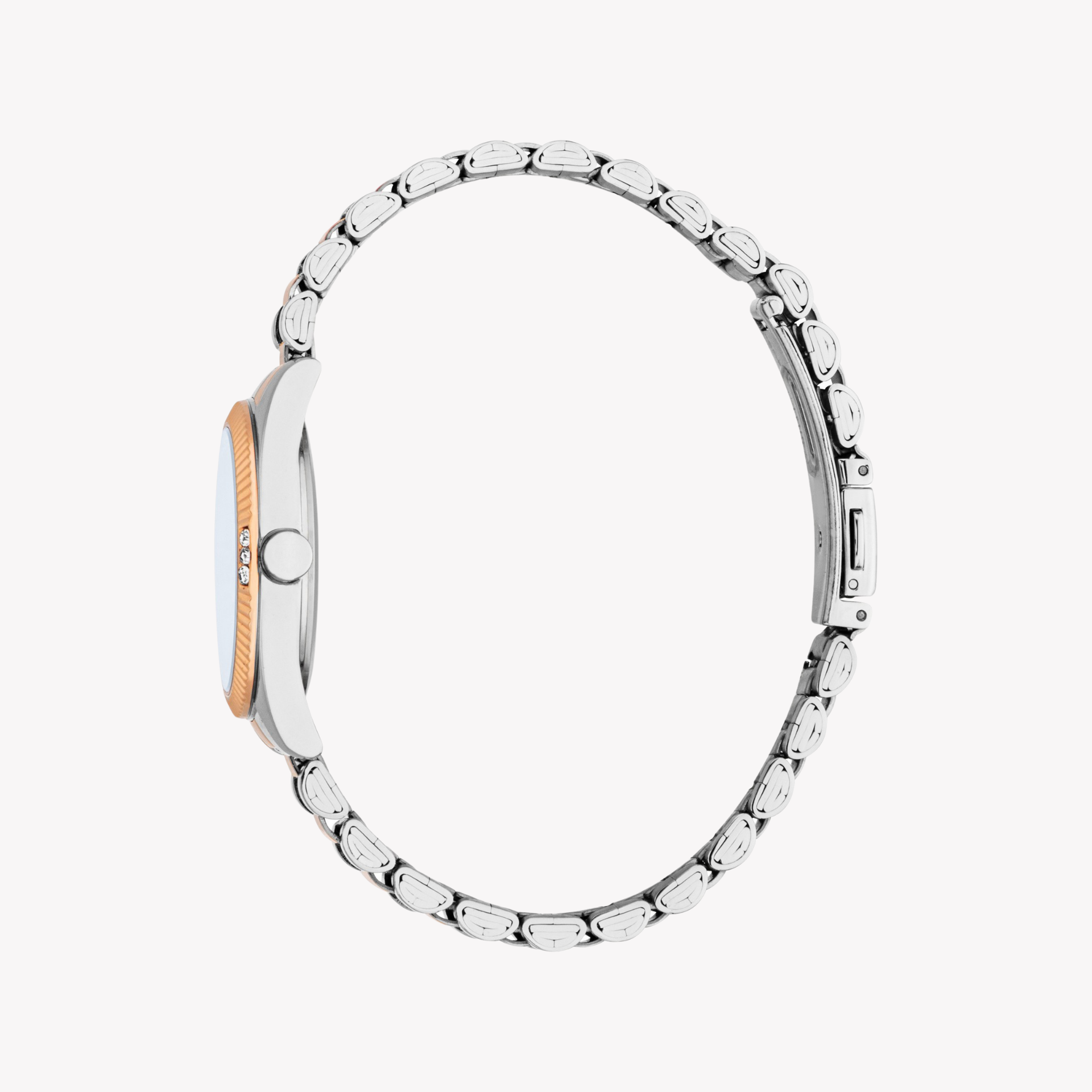 Esprit Women's Silver/Rose Gold Watch | Es1l515m0075