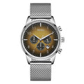 Trnda Men's Stainless Steel Watch, Gradient Cedar Brown Dial | Trnda43mm-0