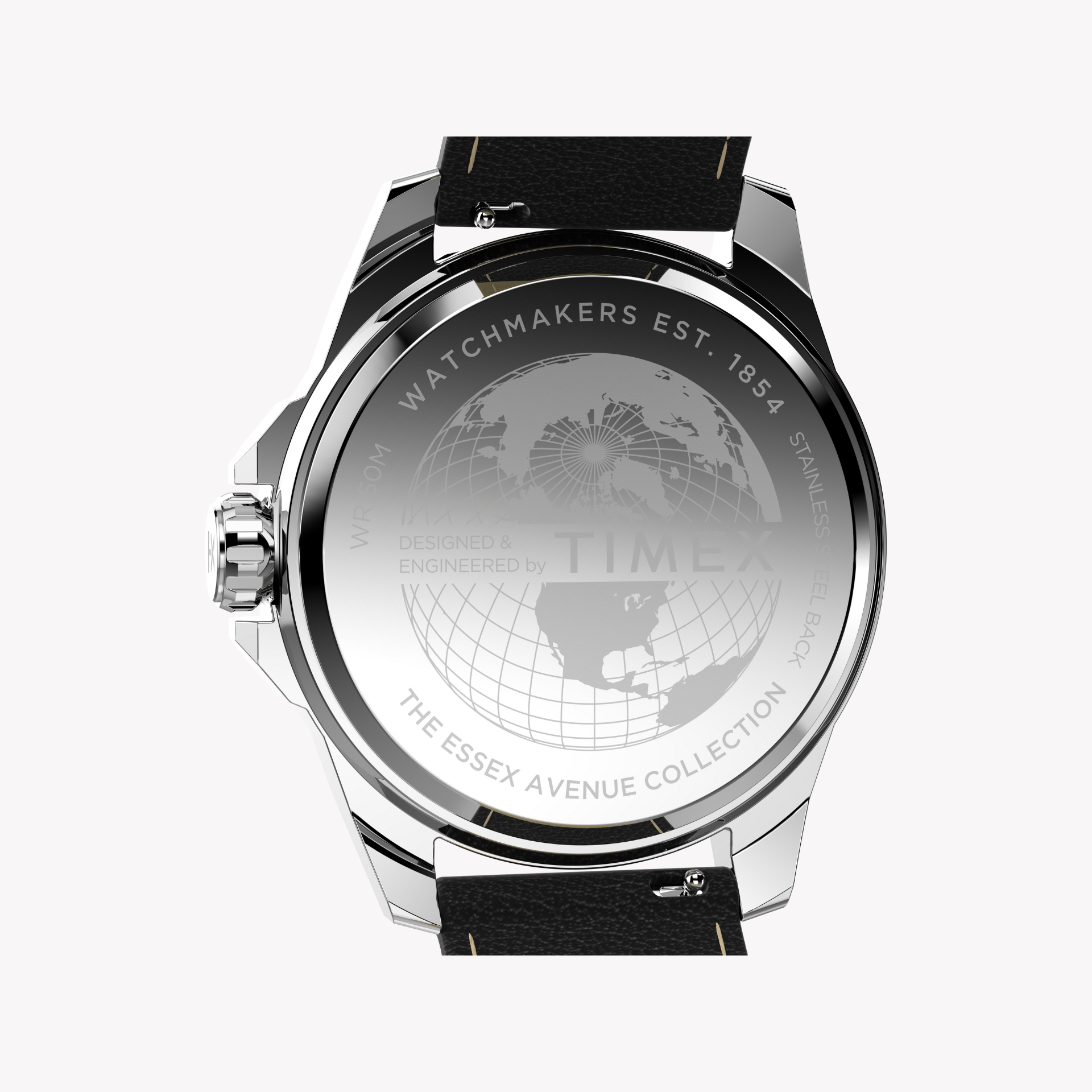 Timex Men's Quartz Watch, Silver/Black | Tw2w92900