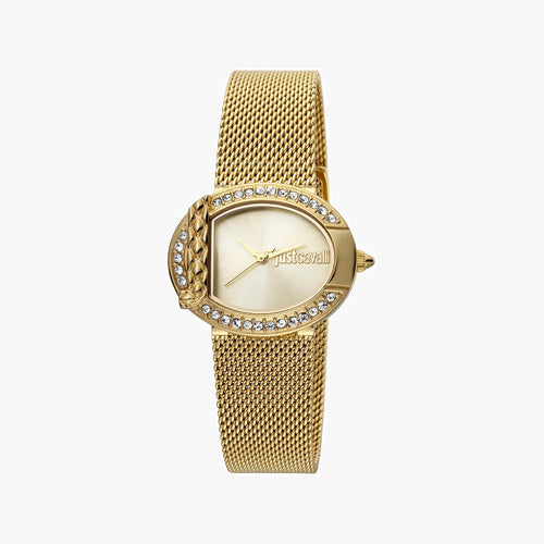 Just Cavalli Women's Gold Watch, Champagne Dial | Jc1l110m0085-0