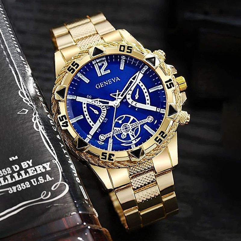 Men's Authentic Volkswagen Fully Automatic Mechanical Watch With Steel Strap