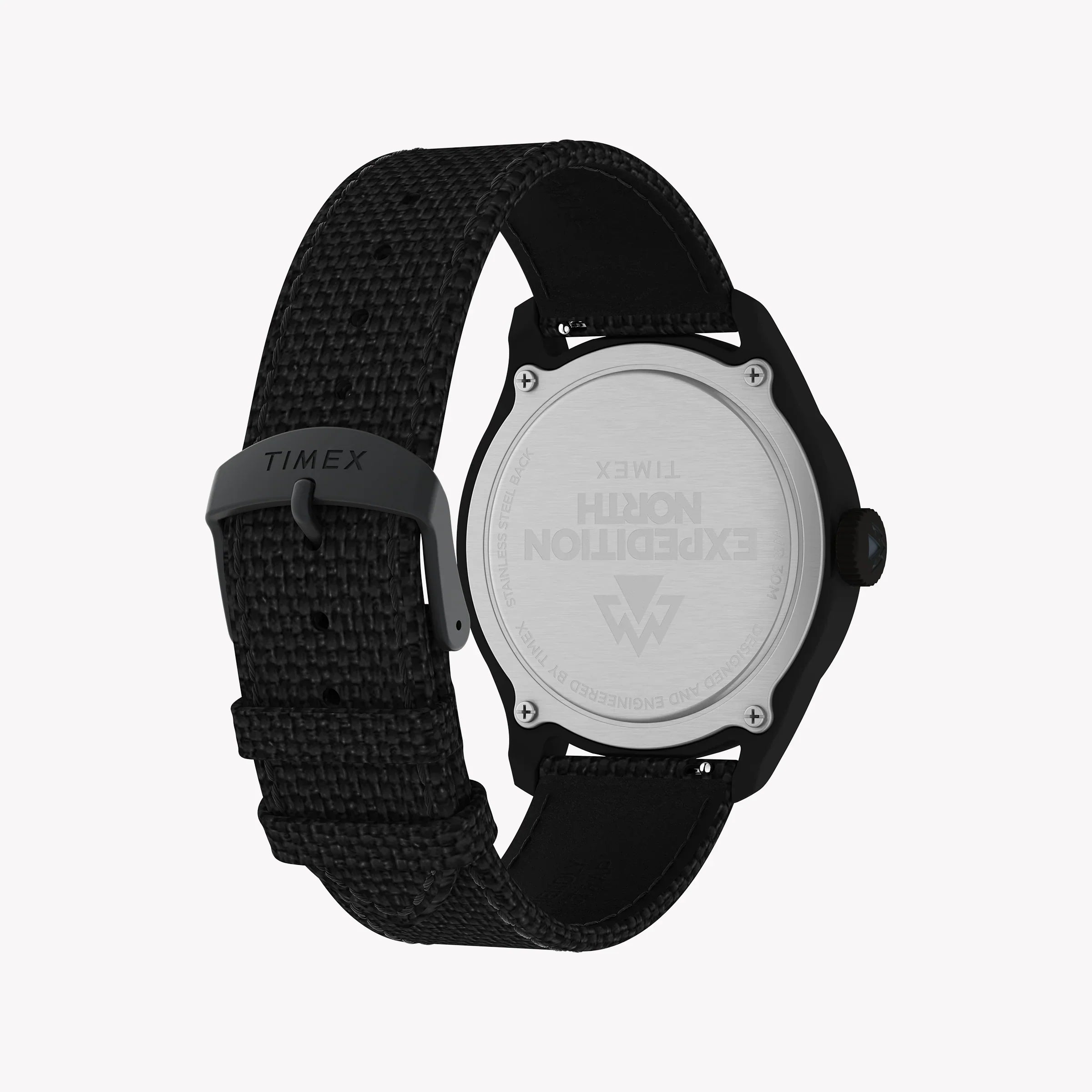 Timex Men's Black Eco-Friendly Watch, Gray Dial | Tw2w34700-1